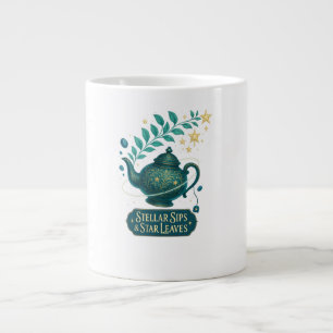 Sips stellaires & Mug Feuille Star - Cosmic Tea Cu