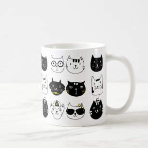 Sips & Stickers – Spint-fect Cat Vibes Mok
