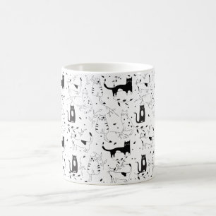 Sips & Stickers – Spint-fect Cat Vibes Mok