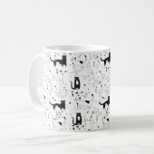 Sips & Stickers - Vibes de chat Purr-fect Mug (Devant gauche)