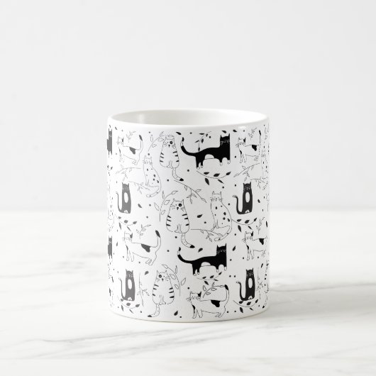 Sips & Stickers - Vibes de chat Purr-fect Mug (Centre)