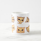 Sips & Stickers - Vibes de chat Purr-fect Mug (Centre)