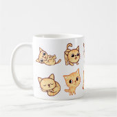 Sips & Stickers - Vibes de chat Purr-fect Mug (Gauche)