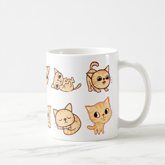 Sips & Stickers - Vibes de chat Purr-fect Mug (Droite)
