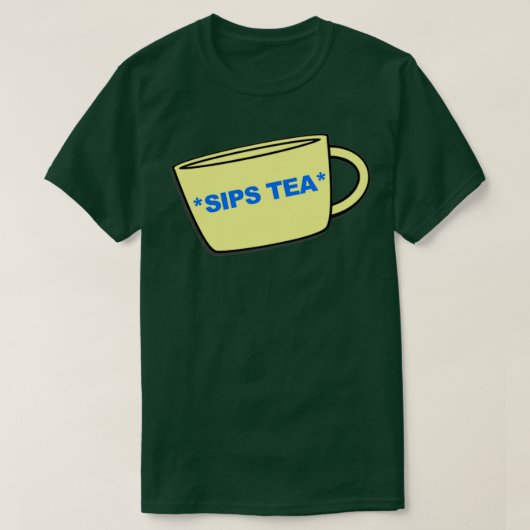 Sips Tea 11 T-shirt (Design voorkant)