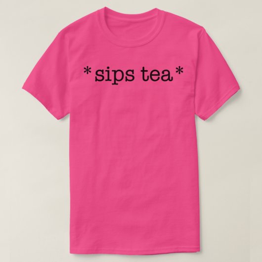 Sips Tea 19 T-shirt (Design voorkant)