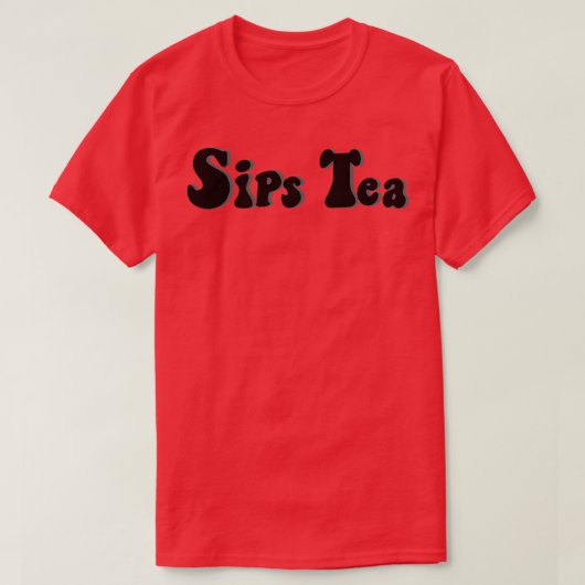 sips - thee 18 t-shirt (Design voorkant)