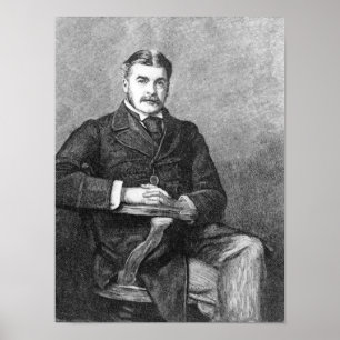 Sir Arthur Sullivan, gegraveerd door C. Carter Poster