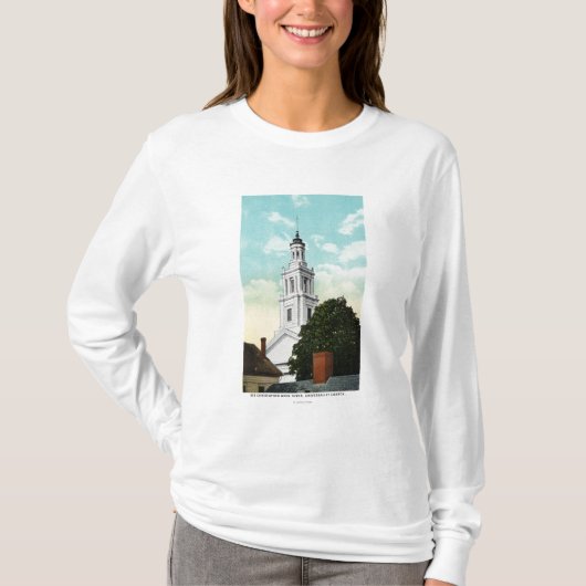 Sir Christopher Wren Tower Uitzicht T-shirt (Voorkant)