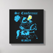 Sir Cumference... Canvas Afdruk (Voorkant)