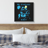 Sir Cumference... Canvas Afdruk (Insitu (Slaapkamer))