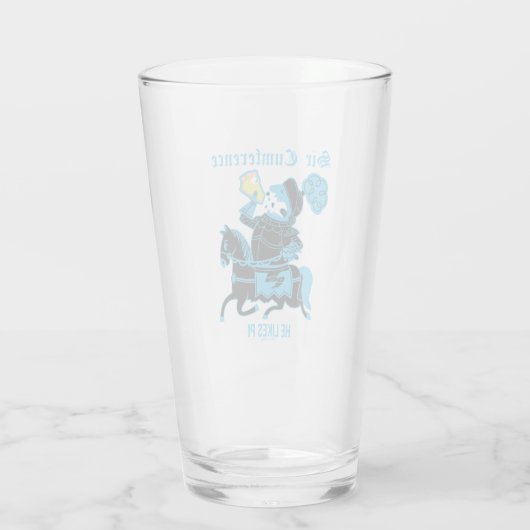 Sir Cumference... Glas (Achterkant)