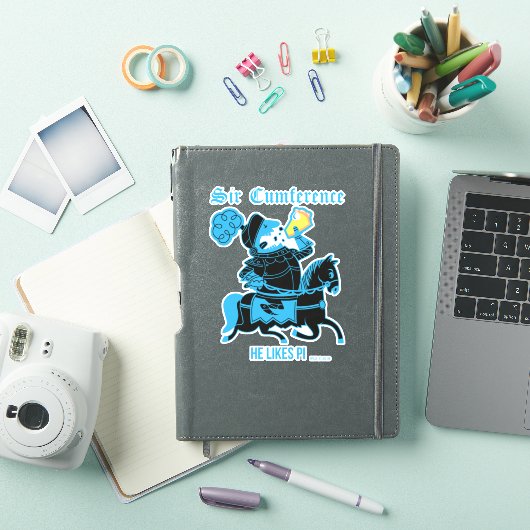 Sir Cumference... Sticker (iPad Cover)