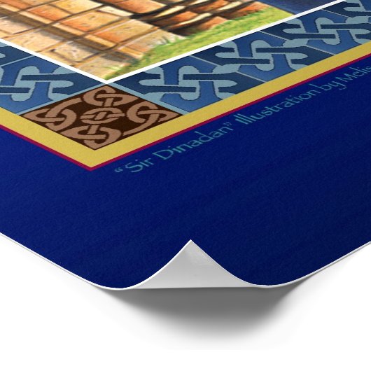 Sir Dinadan print (Hoek)