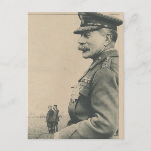 Sir Douglas Haig Briefkaart (Voorkant)