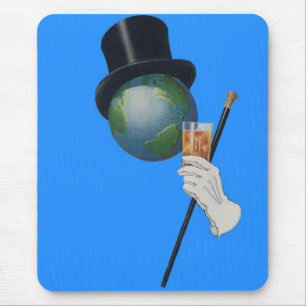 Sir Earth heeft een cocktail Muismat