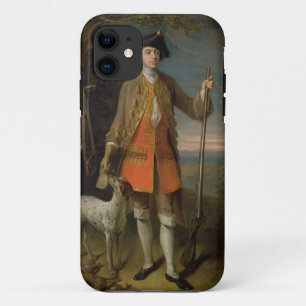Sir Edward Hales, 1744 (olie op doek) iPhone 11 Hoesje