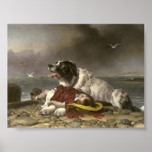 Sir Edwin Henry Landseer Opgeslagen Poster