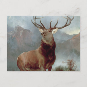 Sir Edwin Landseer   Monarch van de Glen, 1851 Briefkaart