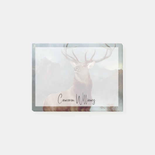 Sir Edwin Landseer | Monarch van de Glen, 1851 Post-it® Notes (Voorkant)