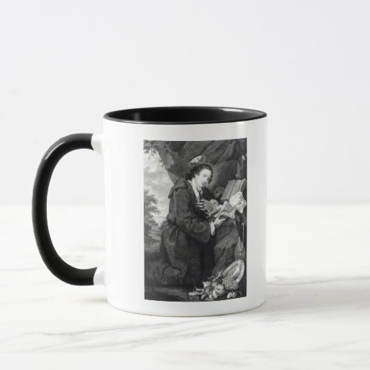 Sir Francis Dashwood vervolgt Venus Mok (Links)