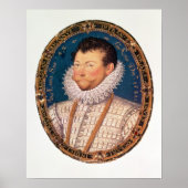 Sir Francis Drake, 1581 Poster (Voorkant)