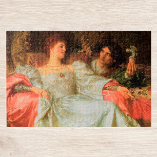 Sir Frank Dicksee An Offering Jigzaag Puzzle Legpuzzel