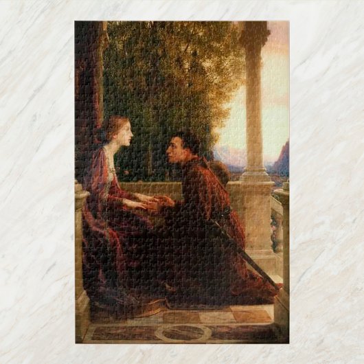 Sir Frank Dicksee Het einde van de Quest Legpuzzel