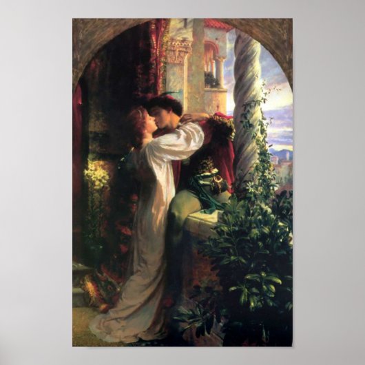 Sir Frank Dicksee, Romeo en Juliet Poster (Voorkant)