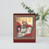 Sir Gawain Briefkaart (Staand voorkant)