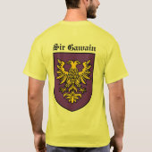 Sir Gawain Coat of Arms Shirt (Achterkant)