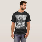 Sir Gawain in Black and White T-Shirt (Voorkant volledig)