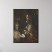 Sir Henry Capel (1638–1696) Canvas Afdruk (Voorkant)