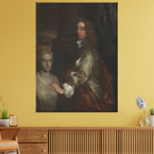 Sir Henry Capel (1638–1696) Canvas Afdruk (Insitu (Woonkamer))