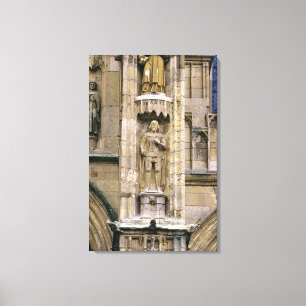 Sir Henry 'Hotspur Percy' op de westerfaçade Canvas Afdruk