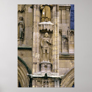 Sir Henry 'Hotspur Percy' op de westerfaçade Poster