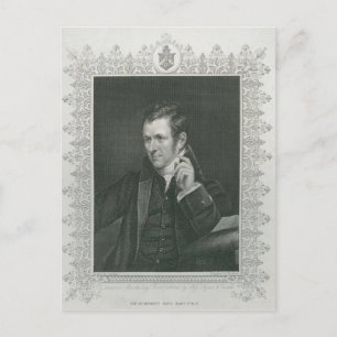 Sir Humphry Davy Briefkaart