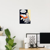 Sir is Golfing Poster (Thuiskantoor)