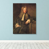 Sir Isaac Newton Canvas Afdruk (Insitu (Houten vloer))
