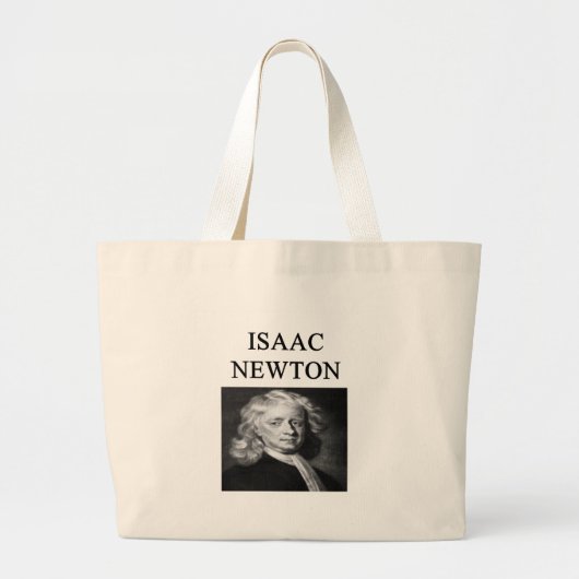 sir isaac newton grote tote bag (Voorkant)