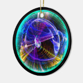 Sir Isaac Newton Keramisch Ornament (Links)