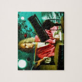"Sir Isaac Newton omringd door symbolen" Legpuzzel (Verticaal)