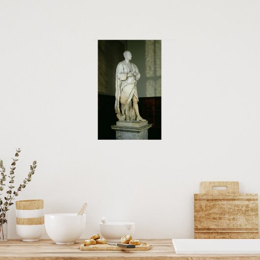 Sir Isaac Newton Poster (Keuken)
