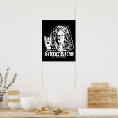 Sir Isaac Newton Science Rocks Affiches (Cuisine)