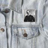 Sir James Matthew Barrie Vierkante Button 5,1 Cm (In situ)