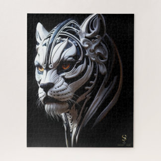 Sir Khan de grimmige blik Puzzel