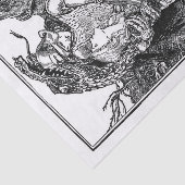 Sir Knight Tissuepapier (Detail)