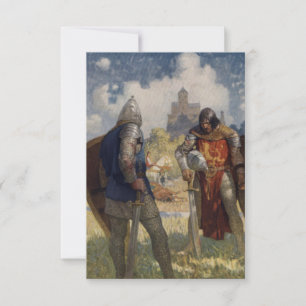 Sir Launcelot du Lake, ridder van de ronde tafel Kaart