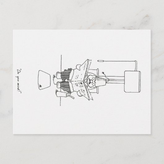 Sir Mathew Cartwright Briefkaart (Voorkant)