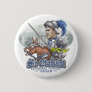 Sir Obamalot Obama 2008 Gear Ronde Button 5,7 Cm